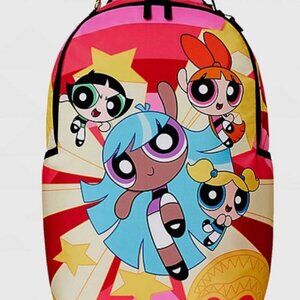 Sprayground x Powerpuff Girls Heart Shark Backpack LIMITED EDITION WITH TAGS